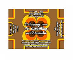 Die passende vorlage herunterladen, einladungstext hinzufügen und dann selber kostenlos ausdrucken. Einladungen Geburtstag 30 40 50 Jahre Jedes Alter Und Text Andern Hund Witzig Eur 1 99 Picclick De