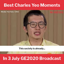 Best Charles Yeo #ge2020 Political Broadcast Moments #mustsharenews  #singapore #singaporenews
