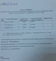 Primele 18 posturi vacante sunt: Cariere Spitalul De Pneumoftiziologie Galati