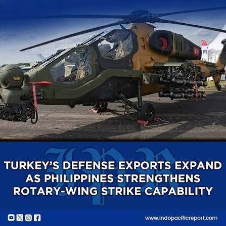 Philippines Turns to Turkey for Anka Drones & ATAK Helicopters The Philippines is looking to Turkey for something bigger than new weapons: strategic flexibility. Manila is considering Turkish platforms like the TAI