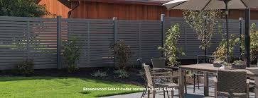 Horizontal slat style railing with or without wood top rail. Vinyl Fence Systems Certainteed