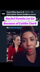 She was thinking smart at all #racheldemita #caitlinclark #big3 #greenscreen