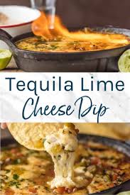 Tequila Lime Flaming Cheese Dip New Easy Recipe Mexican Appetizers Superbowl Appetizers