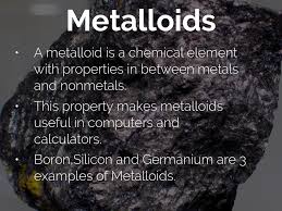 Cubic density @ 293 k: Metals Nonmetals And Metalloids By Rtobin