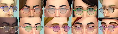 These sims 4 mods can change the entire way you approach the game. Mod The Sims Small Round Glasses And Shades