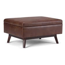 This weekend project gave us great storage and next, i added the coffee bags. Simpli Home Owen Coffee Table Ottoman With Storage Walmart Com Walmart Com