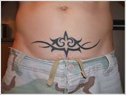 Tattoos can be a great way to represent your message which can not be represented with word or action. Lower Stomach Tattoo Designs Nice