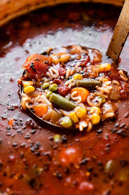 10 soups to try tonight that will warm you up on chilly winter nights Homemade Alphabet Vegetable Soup Sally S Baking Addiction
