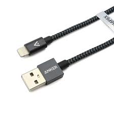 For Iphone Cable Anker Best Nylon Lightning To Usb 3ft 6ft Mfi Certified Charging Cable 0 9m 1 8m Cable For Iphone 7 Ipad Cable For Mfi Certifiedcharging Cable Aliexpress