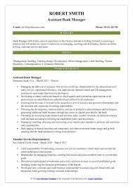 He monitors transactions for accuracy and professionalism. Bank Manager Resume Samples Qwikresume