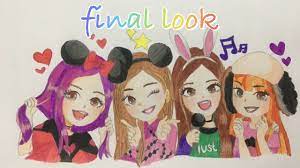 Blackpink summer diary 2021 pre order notice is up4+1 project 0 replies, 62. Blackpink Anime Drawing Anime Version Of Blackpink Youtube