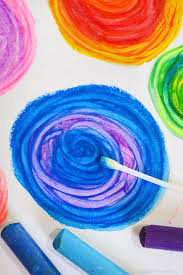 While layering, mix the colours properly and use pastel pencil strokes. Oil Pastel Painting For Kids Picklebums