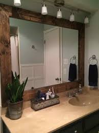 You should also consider the type of material or wall. Diy Rustic Mirror Frame Ideas