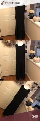 Marc Bouwer Black Sheath Maxi Dress Maxi Dress Large Size Dresses Dresses
