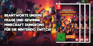 Dungeons von mojang für pc, ps4, xbox one, switch: Fluchtplan Aus Einem Dungeon Beantwortet Unsere Frage Und Gewinnt Minecraft Dungeons Fur Die Nintendo Switch Ntower Dein Nintendo Onlinemagazin