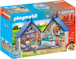 Playmobil City Life 70111 Restaurant Transportable Play Mobile Jouet Playmobil Playmobil