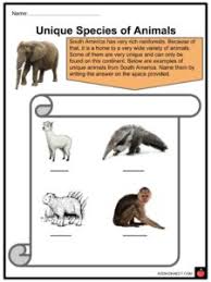 South America Continent Facts Worksheets Countries History For Kids