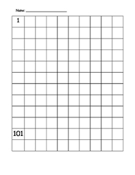 blank number chart 1 120 worksheets teaching resources tpt