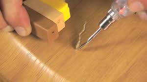 You can usually fix scratches on engineered hardwood floors using floor repair wax, fine steel wool, or wood filler. Hardwood Scratch Repair With Hard Wax From Ceramicure Surface Repair By Himg Youtube