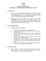 Surat lamaran pekerjaan tidak memiliki format yang resmi. Panduan Permohonan Program Latihan Kemahiran Golongan B40 Plkb40