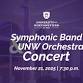 Concert: UNW Orchestra & Symphonic Band event image