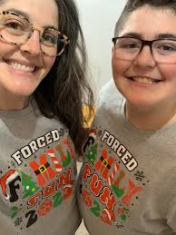 Matching pajama photos with family