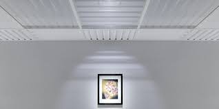 These tiles will add beauty, sound dampening and insulation. Lighting Ceilume