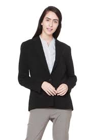 Solly Suits Blazers Allen Solly Black Blazer For Women At Allensolly Com