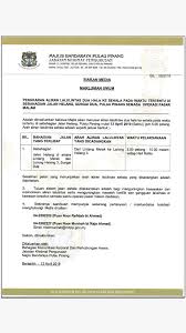 Pengumuman Penukaran Aliran Lalulintas Majlis Bandaraya Pulau Pinang Mbpp Facebook