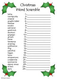Christmas Word Scramble Game Printable Christmas Games Christmas Word Scramble Christmas Words Christmas Printables
