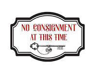 No Consignment Today — Red Door Consignment Co.