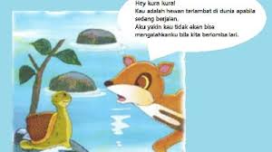 Apa saja contoh teks cerita fabel? Contoh Gambar Cerita Satu Adegan Saja Halaman 105 Kelas 5