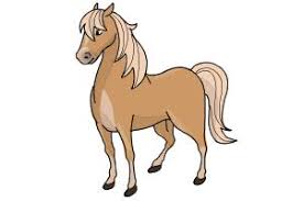 Draw a big peanut shape body. How To Draw A Mustang Horse Drawingnow