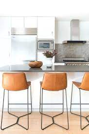 Bar Stools Best 25 Saddle Bar Stools Ideas Only On Pinterest Counter Stools West Elm Bar Stools And C Comfortable Kitchen Kitchen Remodel Small Kitchen Remodel