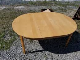 Lack, coffee table, oak effect, separate shelf suitable for fashion magazines, and so forth. Ikea Jussi Round Kitchen Dining Table 46 64 W Leaf For Sale In Lafayette Ga Offerup