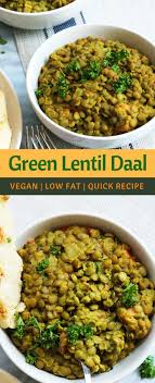 This Green Lentil Daal Recipe Is Indian Inspired And Packed Full Of Tasty Spices It S Ready In Less Than 45 Green Lentil Recipes Recipes Indian Food Recipes