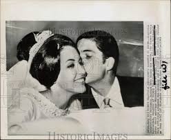 1964 Press Photo Baldomero Barbara Neto and Marcia Kubitschek in Lisbon