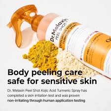 Kojic Acid Turmeric Body Keratin Care Peeling Spray 200ml