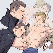 Rule34 - If it exists, there is porn of it  chris redfield, ethan winters   5772134