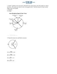 The 40% wedge uses 40% of 360 o as its central angle and hence the angle is 40% of 360 o or 40/100 × 360 = 144 o. Worksheet Phs Poteau K12 Ok Us