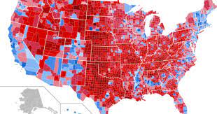 A chaise lounge is a reclining chair, looking like a combination of a lounge chair and an ottoman. 2020 Us Presidential Election Map By County Vote Share Brilliant Maps