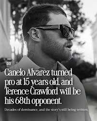 Canelo turned pro as a 15-year-old kid in Mexico. Now, fight No.68 is  against Terence Crawford. Longevity like this doesn't come by accident 👊🔥  📷 @canelo