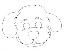 How to make a dog out of paper. Dog Mask With Own Hands