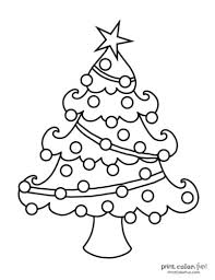 ✓ free for commercial use ✓ high quality images. Top 100 Christmas Tree Coloring Pages The Ultimate Free Printable Collection Print Color Fun