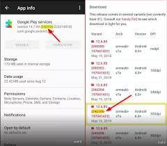 Version without it hack doesn't work. How To Downgrade Google Play Services