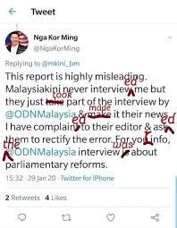 Portal berita semasa dalam dan luar negara. Hauknya English Nga Kor Ming Isu Semasa Semasa Forum Cari Infonet