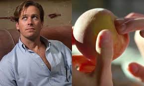 André aciman (author of call me by your name) discusses the infamous peach scene with the toronto international film festival youtube channel. Armie Hammer Peaches Are Part Of Everyday Life After Call Me By Your Name