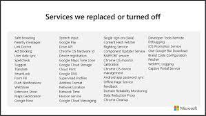 Chromium Services Features In New Edge Google Cloud Storage Ad Block Browser