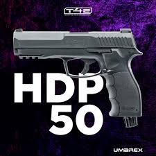 Working thanks to a co2 cartridge, this pistol can shoot rubber balls, marking balls (chalk). Umarex T4e Hdp 50 More Information Facebook