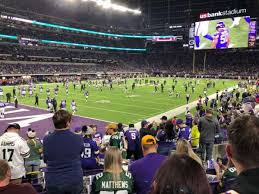 u s bank stadium section 114 home of minnesota vikings